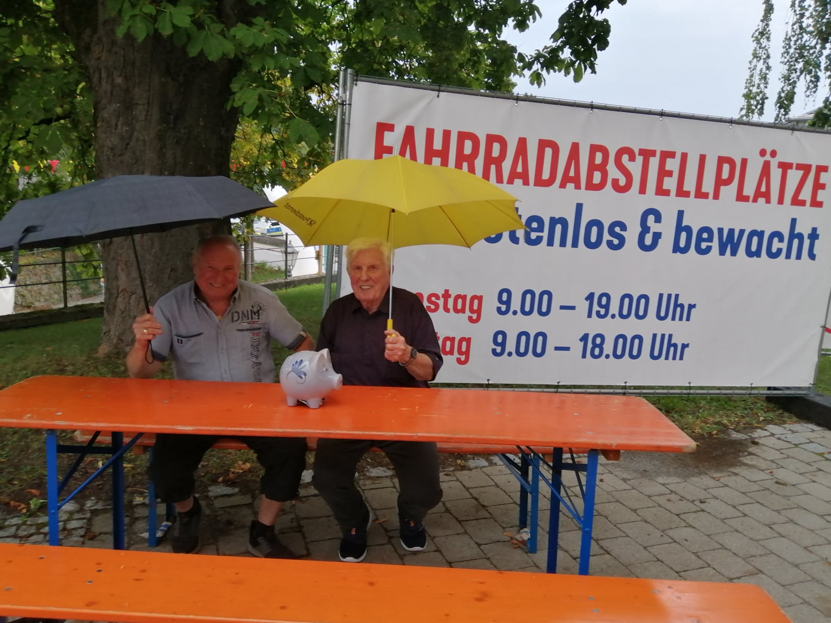 Fahrradwache beim Schlossfest