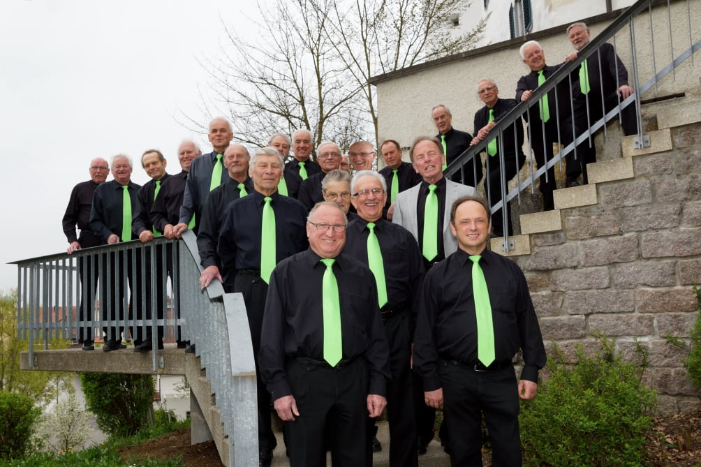 Der Chor am Treppenabgang zum Schlossgarten